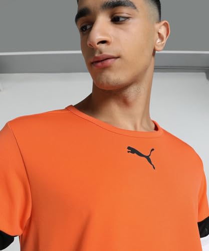 Image of Puma Men DRYCELL Polyester Regular Fit teamRISE Football Jersey