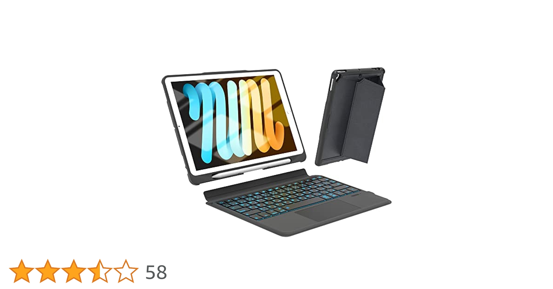 Apple iPad シルバー 本体 キーボード付き Apple iPad シルバー 本体 + キーボードケース - メルカリ