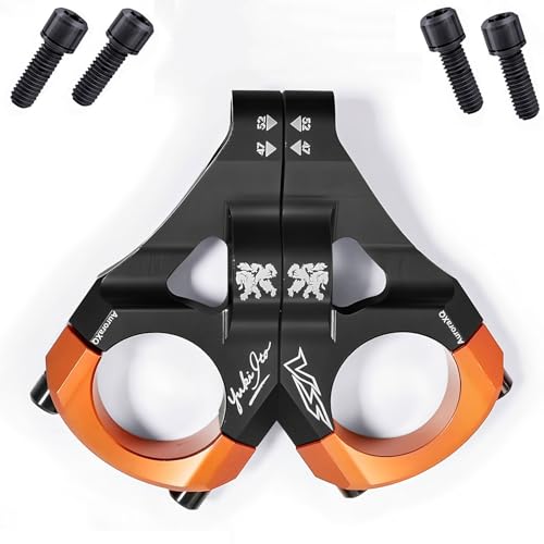 LyYCX AuroraXQ Mountain Bike Stem 31.8mm, Adjustable 47-52mm