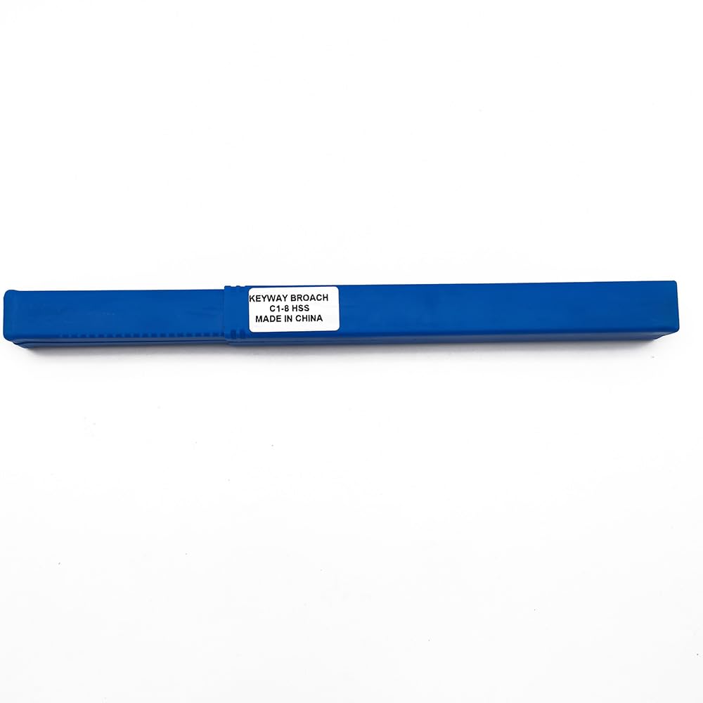 Cuchillos de acero de alta velocidad Brocha chavetera de 8mm C, herramienta de corte chavetera de acero de alta velocidad for enrutador CNC, tamaño métrico
