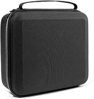 Carrying Case Compatible for DJI mini 3 Pro, Mini Storage Bag Hard Case for DJI Drone Nylon Carrying Bag Pouch for Drone Accessories Travel Protection Case Box (red lining)