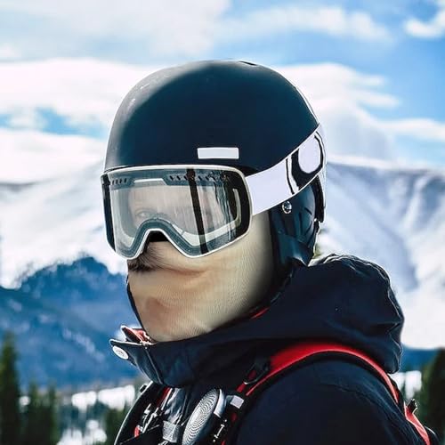Balaclava para Hombre, Máscara de Esquí, Cubierta de Cara de Invierno para Ciclismo miniatura 5