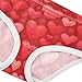 Joisal Girls Underwear Toddlers Cotton Panties for Girl Briefs Underpants Cute Red Hearts Valentine Size 6