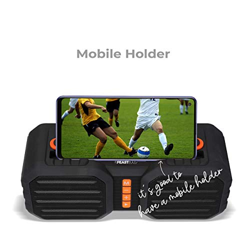 Image of (Refurbished) ZEBRONICS Sound Feast 50 14 Watt Wireless Bluetooth Portable Speaker (Black)