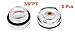 uxcell 2Pcs Air Compressor Fittings 3/8 inchesPT Male Thread Oil Level Sight Glass