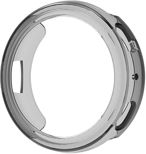 �yFotee�zFor Amazfit Active Max �P�[�X �N���A �J�o�[ ���� �\�t�g TPU �v���e�N�^�[�J�o�[ �ی�P�[�X/�J�o�[ For �A�}�Y�t�B�b�g �A�N�e�B�u �}�b�N�X (�N���A�u���b�N)