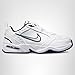 Nike Men's Air Monarch IV Cross Trainer, White/Metallic Silver/Midnight Navy, 9 XW US