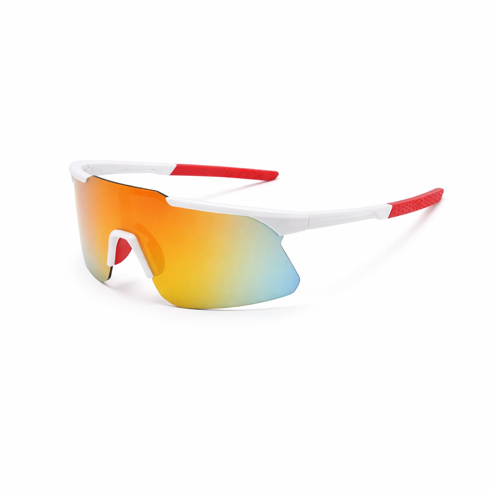 Polarized Sports Cycling Sunglasses - UV400 Protection Anti-Glare Wrap-Around Design with Lightweight, Durable Frame for Men Women Outdoor Running & Active Lifestyle, Enhanced Visibility, Gradient
