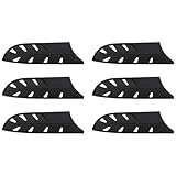 SHINEOFI 6 Stück Kunststoff Messerschutzhüllen für Kochmesser 7 Zoll Harter Klingenschutz Schutzabdeckungen für Küchenmesser Kompatibel mit Edelstahl und Keramikmessern