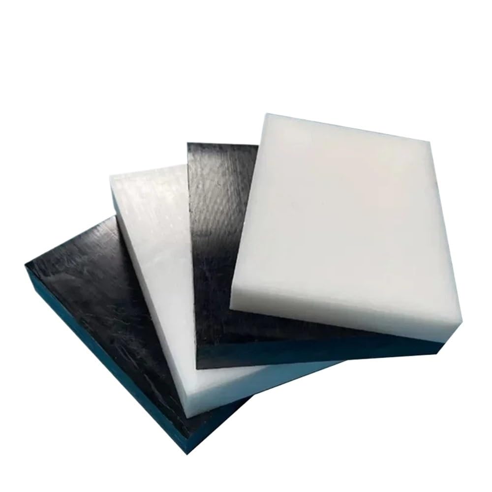 2 szt. 2-6 mm x 100/200 prostokątna płytka z tworzywa sztucznego POM wielokolorowa do modelu CNC(White,5x100x200mm)