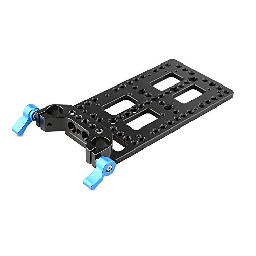 Placa de Queso con Carril CAMVATE Soporte Multiusos de Montaje de Accesorios Audiovisuales 5