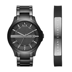 Armani Exchange Watch And Bracelet Set AX7101
