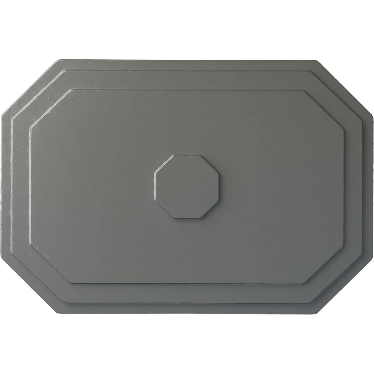Ekena Millwork Felix Ceiling Medallion, Silver