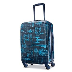 American Tourister Star Wars Hardside Spinner Wheel Luggage, Intergalactic, Carry-On 20-Inch