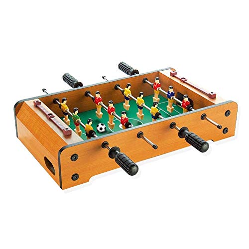 HUIBBGO Mesa de futbolín, Mesa de Juegos multijuegos, Mesa combinada con fútbol, Billar y Hockey sobre Patines, Mesa de futbolín de Madera, Salas de Juegos, Salas de Juego, Bares y Fiestas.
