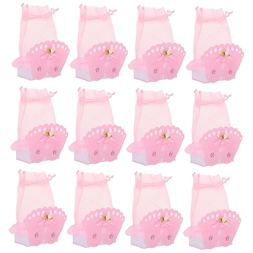 ORFOFE 12Pcs European Style Wedding Candy Bags Practical Wrappers for Party Favors Iridescent Packaging for Weddings and Celebrations