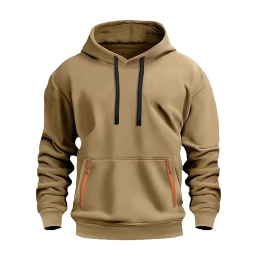 Sweat à capuche homme chaud en tissu doux pour un confort d'hiver