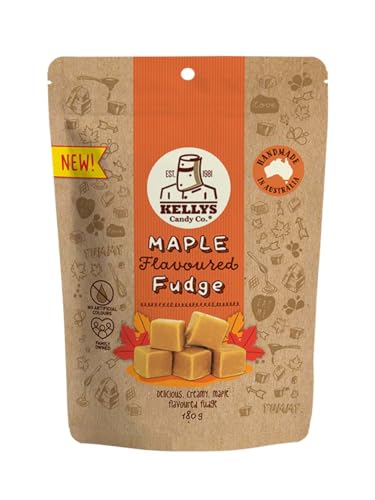 Maple Fudge 180g | Delicious Creamy Maple Flavoured Fudge
