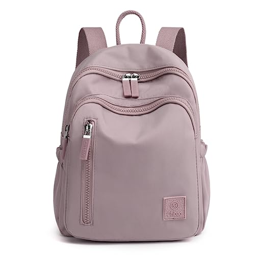 Kakarin Choyx Cute Mini Backpack for Women - Nylon Small Travel Bag (Light Purple)