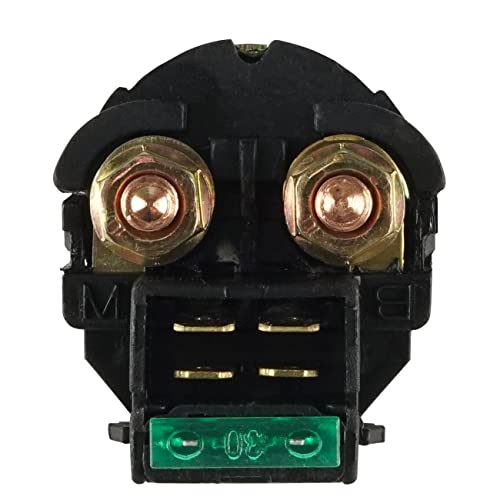 Caltric Starter Solenoid Relay Compatible with Suzuki Gs500 Gs-500 Gs 500 1990-2009 Motorcycle