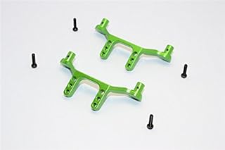 GPM For Traxxas LaTrax SST Upgrade Parts Aluminum Front & Rear Body Post Mount - 1 Set Green