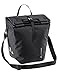 Vaude 15963 Unisex – Erwachsene Recycle Back Single Hinterradtaschen, Black, Einheitsgröße