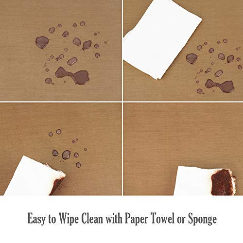 Forapid Ptfe Teflon Sheet, Non-Stick Oven Liners, Barbecue Grill Mat Baking Sheet Reusable Washable - Use Up To 500℉ Craft Mat For Baking Cooking Bbq Grilling Roasting 16X24"/40X60Cm 3 Pack #TOP4