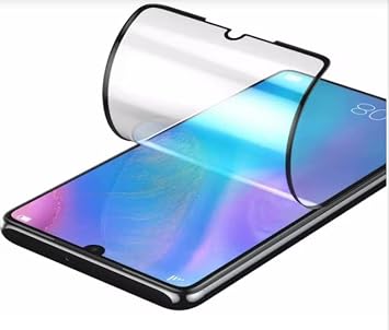 Happy Trend Samsung Galaxy A54 Compatible Nano Ceramic Screen Fully Covering Bright Curved Flexible Unbreakable Glass Thin Flexible Screen Protector