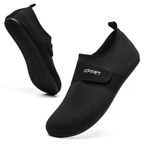 Sim Racing Shoes for Men Home Gaming Cockpits Karting - Enhanced Grip Sock Slippers Slip On Barefoot Driving Shoes Breathable Lightweight Comfort Wear Grippy No-Slip Sole for Accurate Petal Control