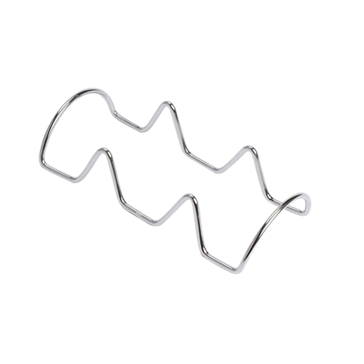 HOLIDYOYO 2pcs Stainless Steel Taco Holder Stand Mexican Pancake Rack for Tacos and Shells