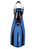 aletas mares avanti quattro power Apertura del pie anatómica Mares Plana Avanti X3 - Aletas Unisex, Color Azul, Talla XL