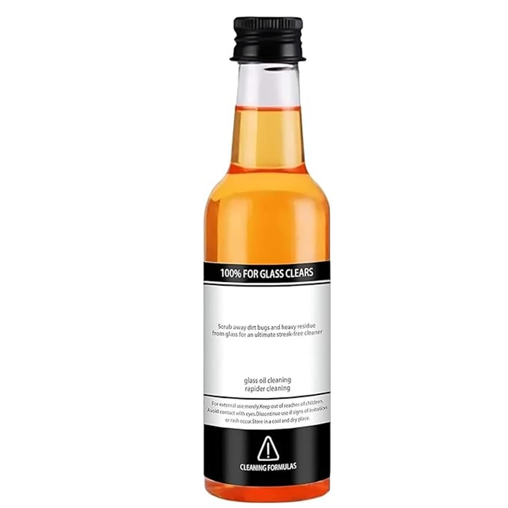 Hearch Car Windshield Cleaner Oil Film Remover for Glass | Water Spot Remover for Glass Surfaces, Glass Cleaner for Home and Auto Windows Cleaning Each 100ml (1, Car Windshield Cleaner Oil)