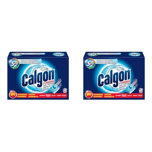 Calgon Powerball Tabs Anticalcare 3 in 1, 60 Pastiglie