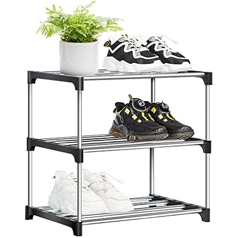 OLYREO Stackable 3 Tier Shoe Rack Cover