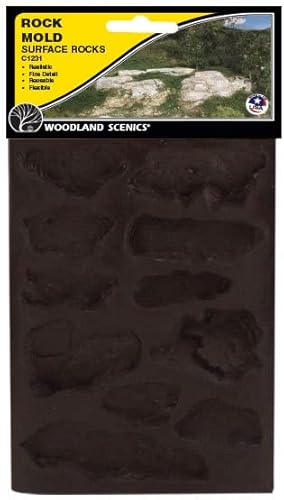 Miniatura 2 de Woodland Scenics Molde de rocas superficiales