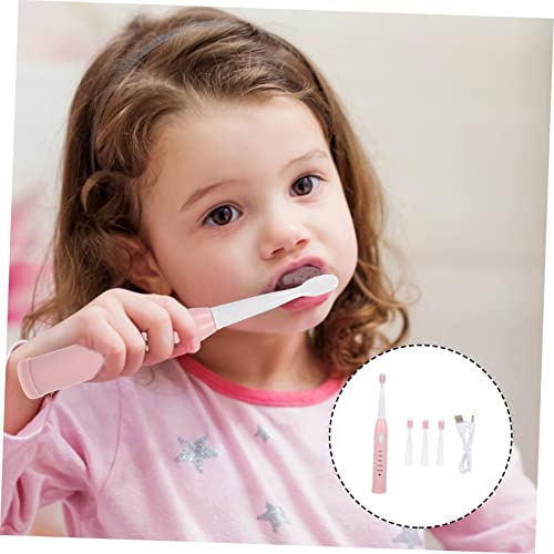 SHERCHPRY 1Satz Elektrische Zahnbürste für Wasserdichte USB Aufladbare Zahnbürste mit Borsten Reinigungsmodi Fördert die Zahnpflegegewohnheit für Gesunde Zähne – Bild 4