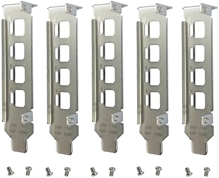 BestParts 5-Pack New Generic Low Profile Bracket Replacement for NVIDIA Quadro K1200 NVS 510 P400 P600 P1000 with Screws image 4