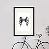 Azeeda A2 'Vintage Angel Wings' Wall Poster/Print (PP00342429) #1