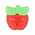 Infantino Lil' Nibbles Vibrating Apple Baby Teether, Sensory Exploration and Teething Relief with Soothing Vibrations and Textures