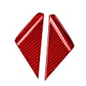 Generisch Kompatibel mit 911 992 2020–2025 Außentür-A-Säulen-Spoilerverkleidung(Red Carbon) Generisch Kompatibel mit 911 992 2020–2025 Außentür-A-Säulen-Spoilerverkleidung(Red Carbon)
