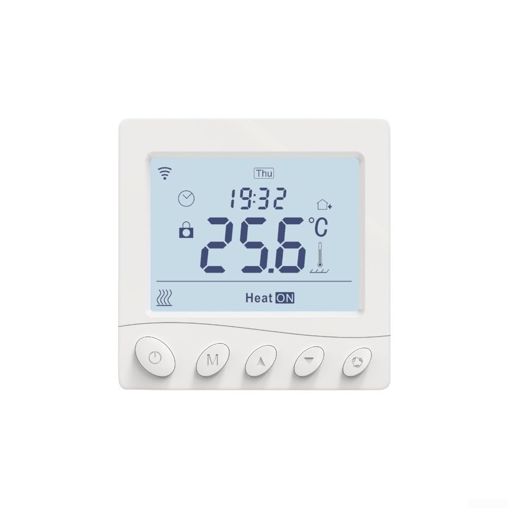 Thermostat programmable WiFi pour réduire la facture de chauffage avec blocage enfant