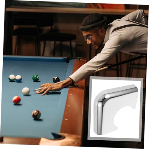 Protection d'angle en fer pour table de billard argenté HANABASS x2
