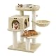 Feandrea Kratzbaum für große Katzen, XXL, hochbelastbar, beige PCT01M
