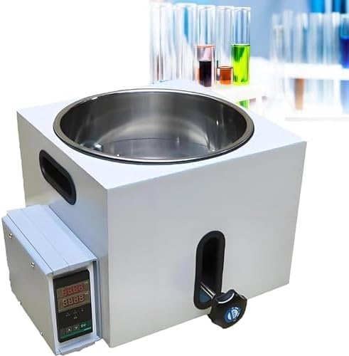 High-Temperature Circulating Oil Bath - Digital Magnetic Mixer for Lab Heating and Stirring, Stainless Steel Liner, Up to 300℃/572℉