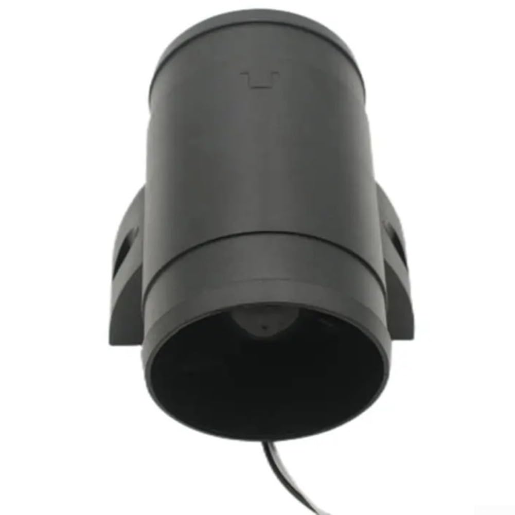 Souffleur d'air en ligne 12 V économe en énergie pour bateaux, idéal pour la ventilation de cale et de cabine (noir)