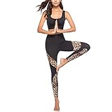leggings leopardo sara carbonero ❤El material de secado rápido, elástico y transpirable absorbe el sudor para mantenerte fresca y ligera, adecuada para los entusiastas del acondicionamiento físico, que te ofrece una apariencia aerodinámica.