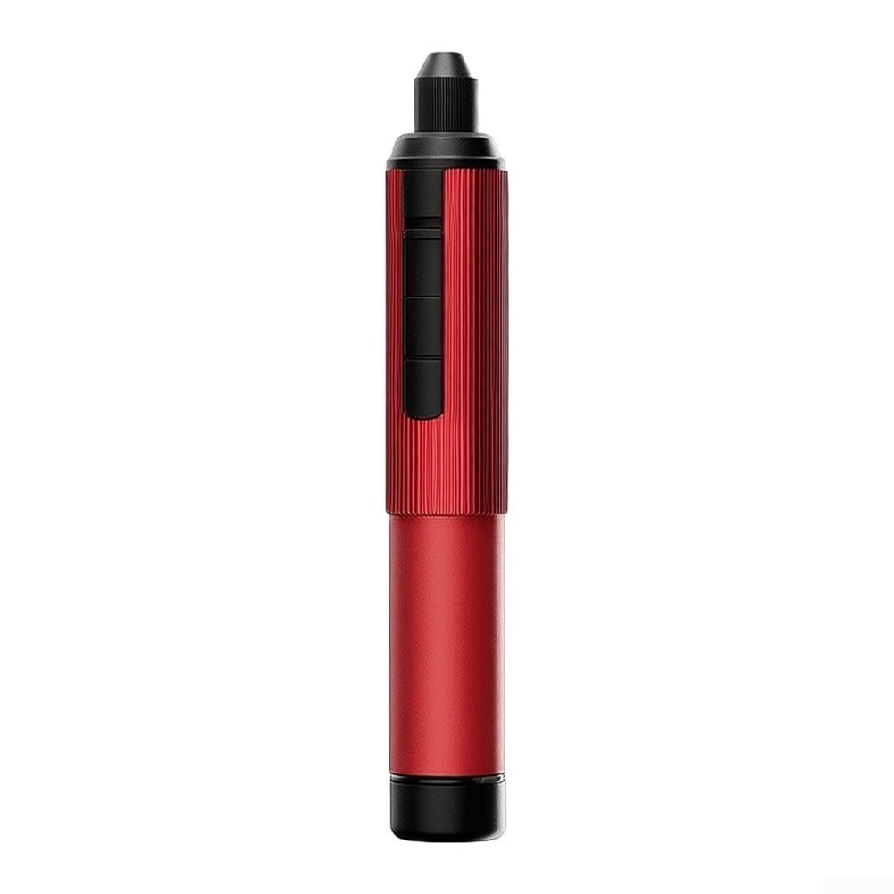 Trapano a batteria leggero, 180 g, mandrino rapido magnetico (rosso)
