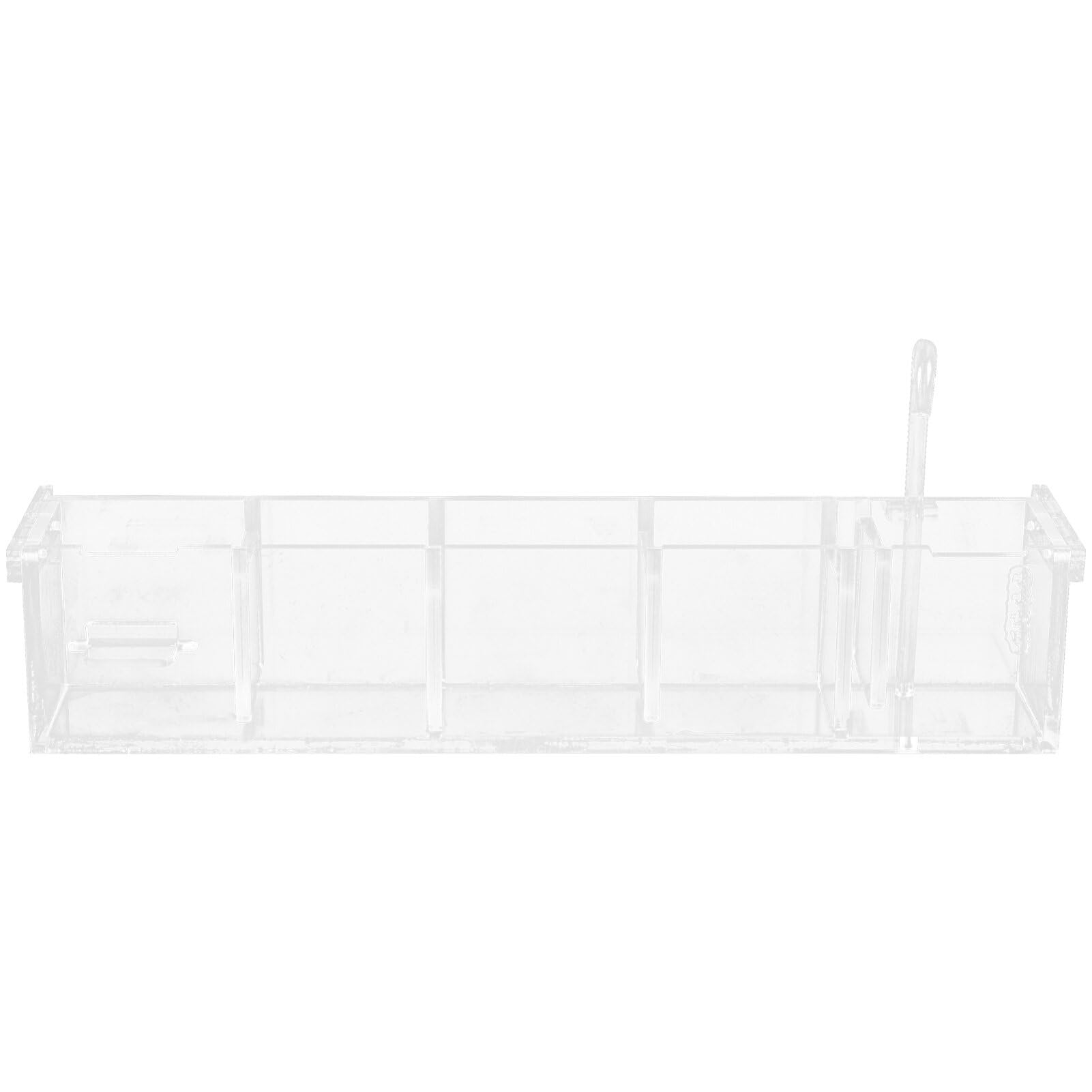 ifundom Caja Filtro De Pecera Purificador De Agua Colgante Filtros para Pecera Colador Herramienta De Filtro De Tanque De Peces Acrílico Depósito De Agua Acuario