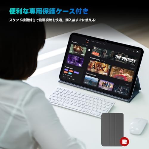 undefined 【タブレット 13インチ Wi-Fiモデル】BNCF Bpad 13 Android 15、Unisoc T615、8コア、20GB+256GB+1TB拡張、13.4" In-Cell FHD IPS 1920x1200、Widevine L1、GPS+2.4G/5G Wifi+BT5.0+FM、10000mah+Type-C+18W急速充電器、顔認証+画面分割+無線投影+イヤホンジャック付き の商品画像 8