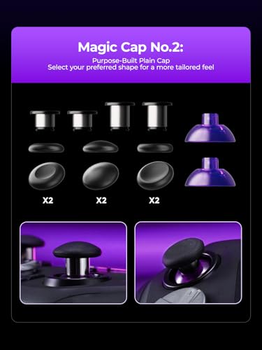 Image of leadjoy Xeno Plus Gaming Controller Dedicated Joystick Caps and Motion Caps Set #2